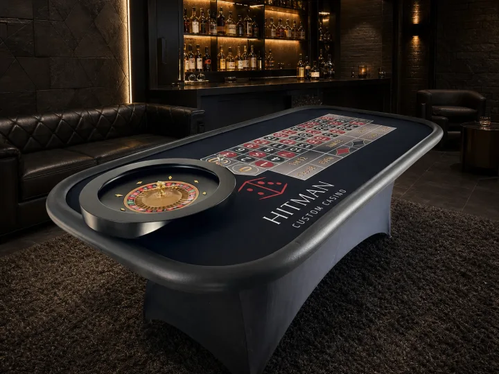 Hitman Roulette Table with 20-Inch Wheel