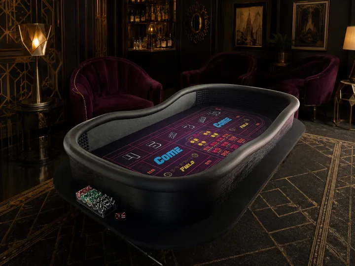 Purple Genesis Craps Table