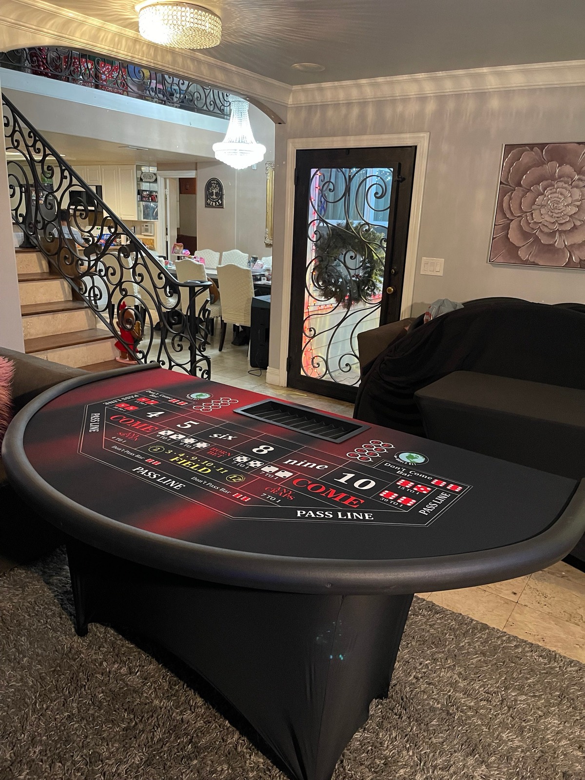 Photo 3 of 2-in-1 Blackjack and Craps Table Top