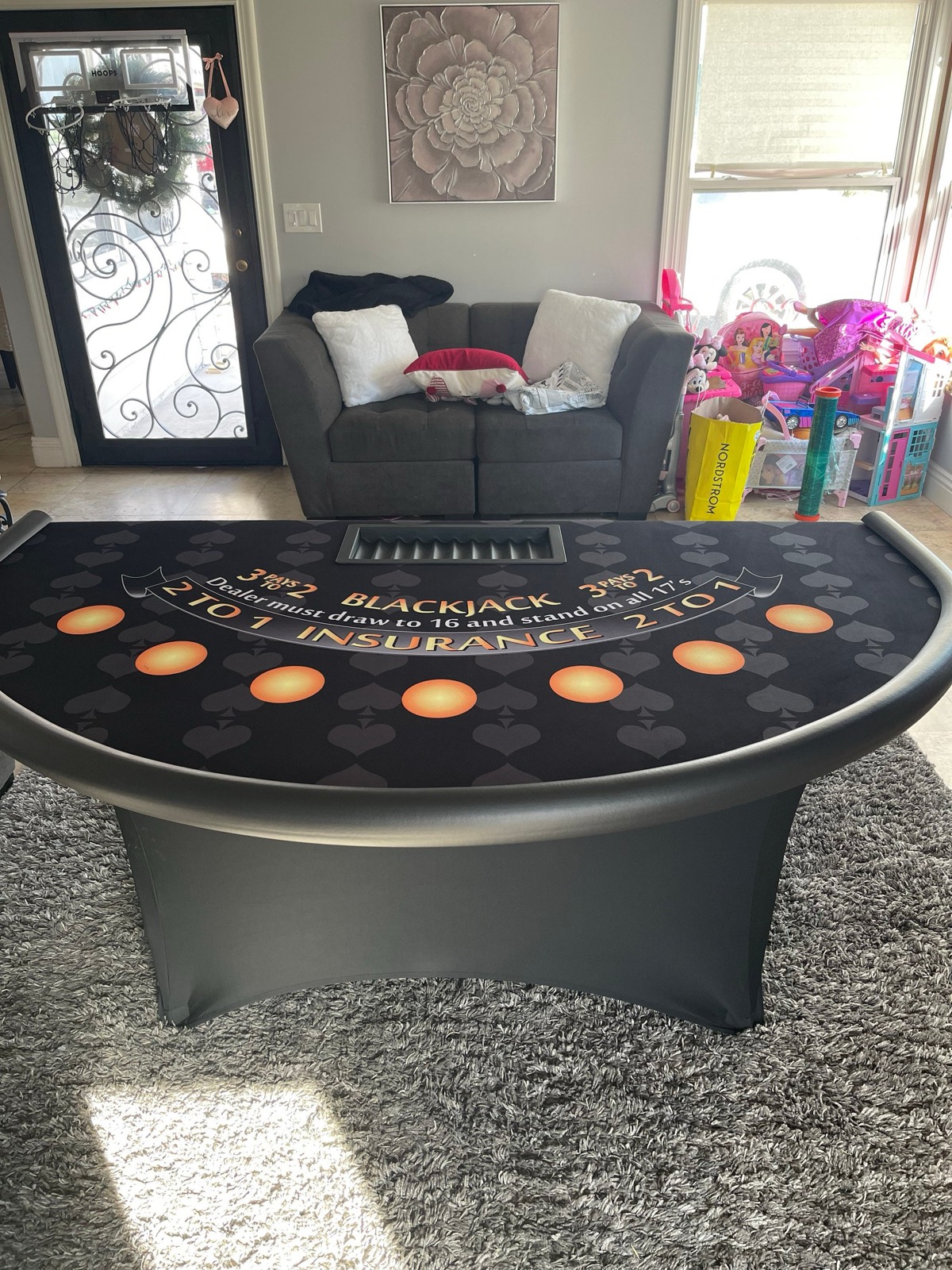Photo 7 of 2-in-1 Blackjack and Craps Table Top