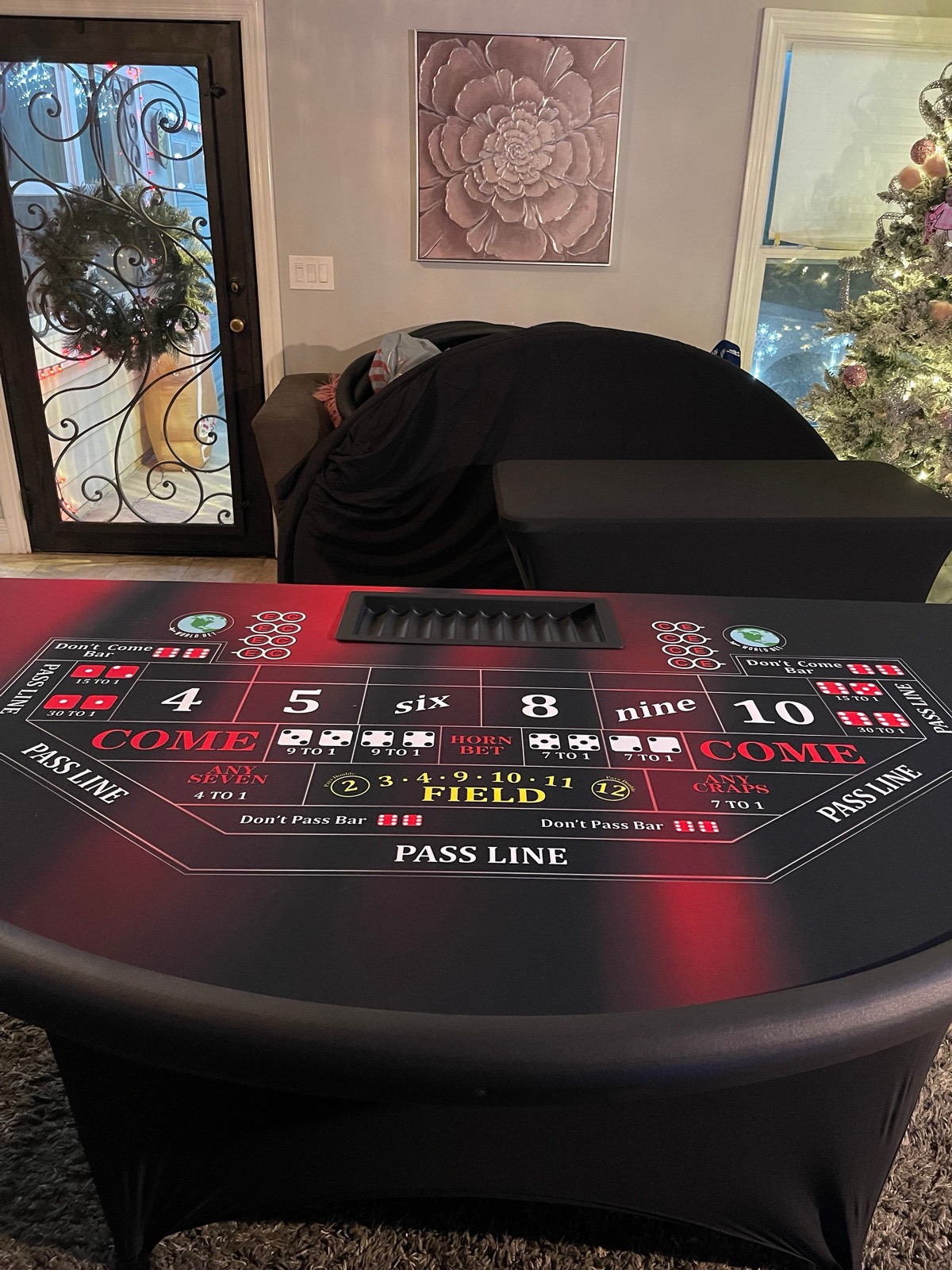 Photo 8 of 2-in-1 Blackjack and Craps Table Top