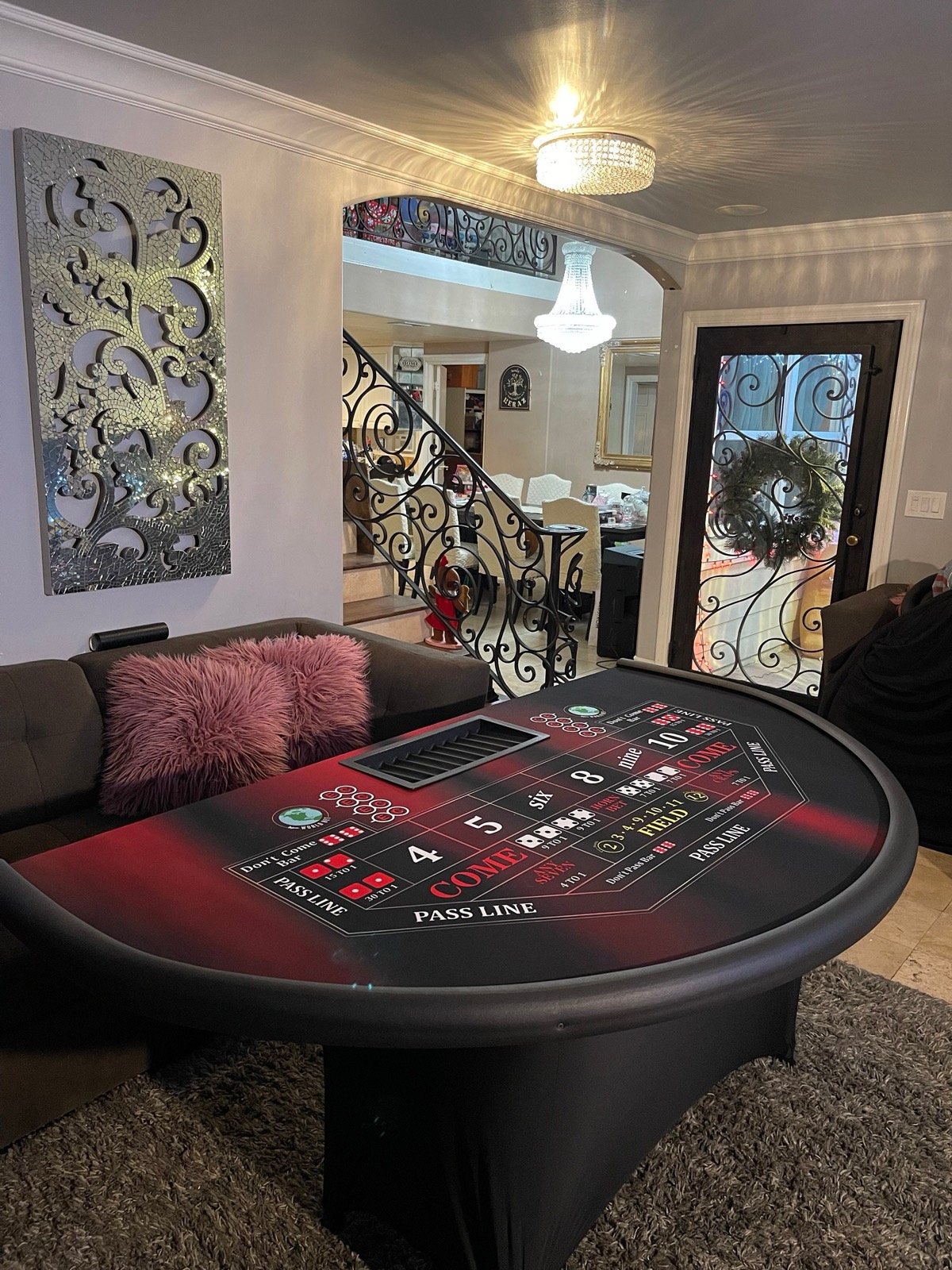 Photo 9 of 2-in-1 Blackjack and Craps Table Top