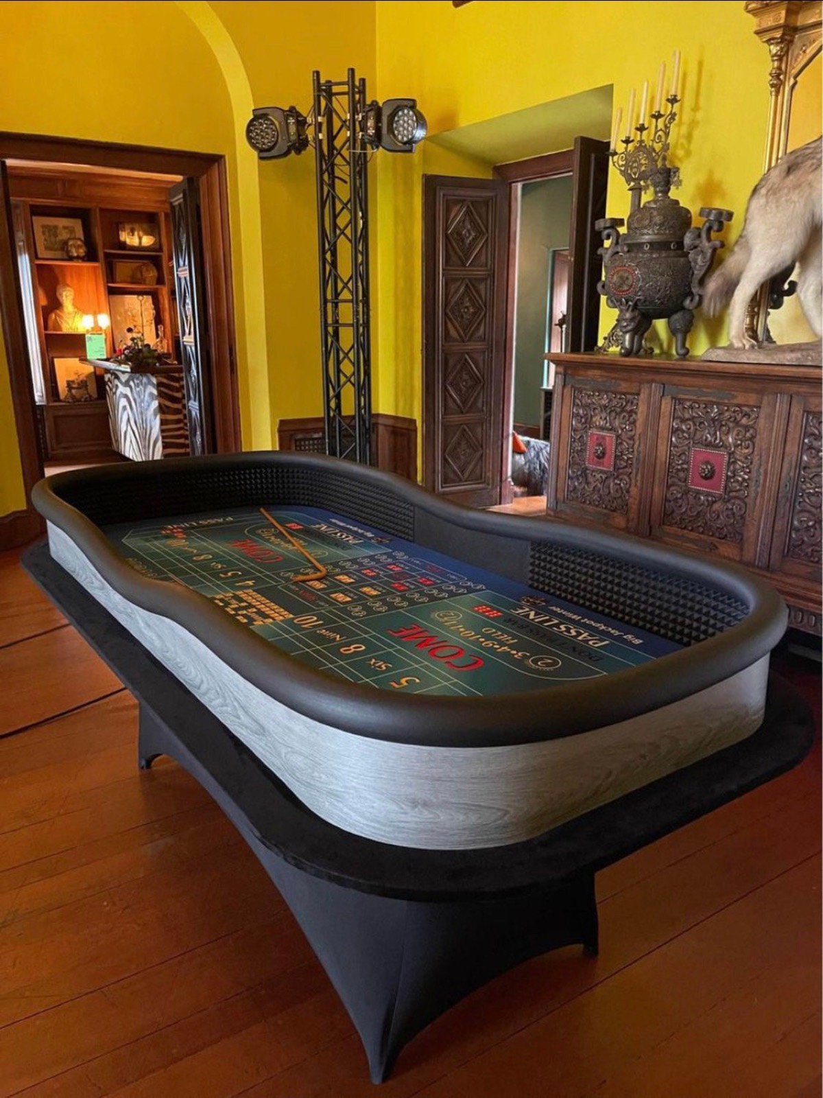 Photo 6 of 94-Inch Blue Craps Table with ATS Layout
