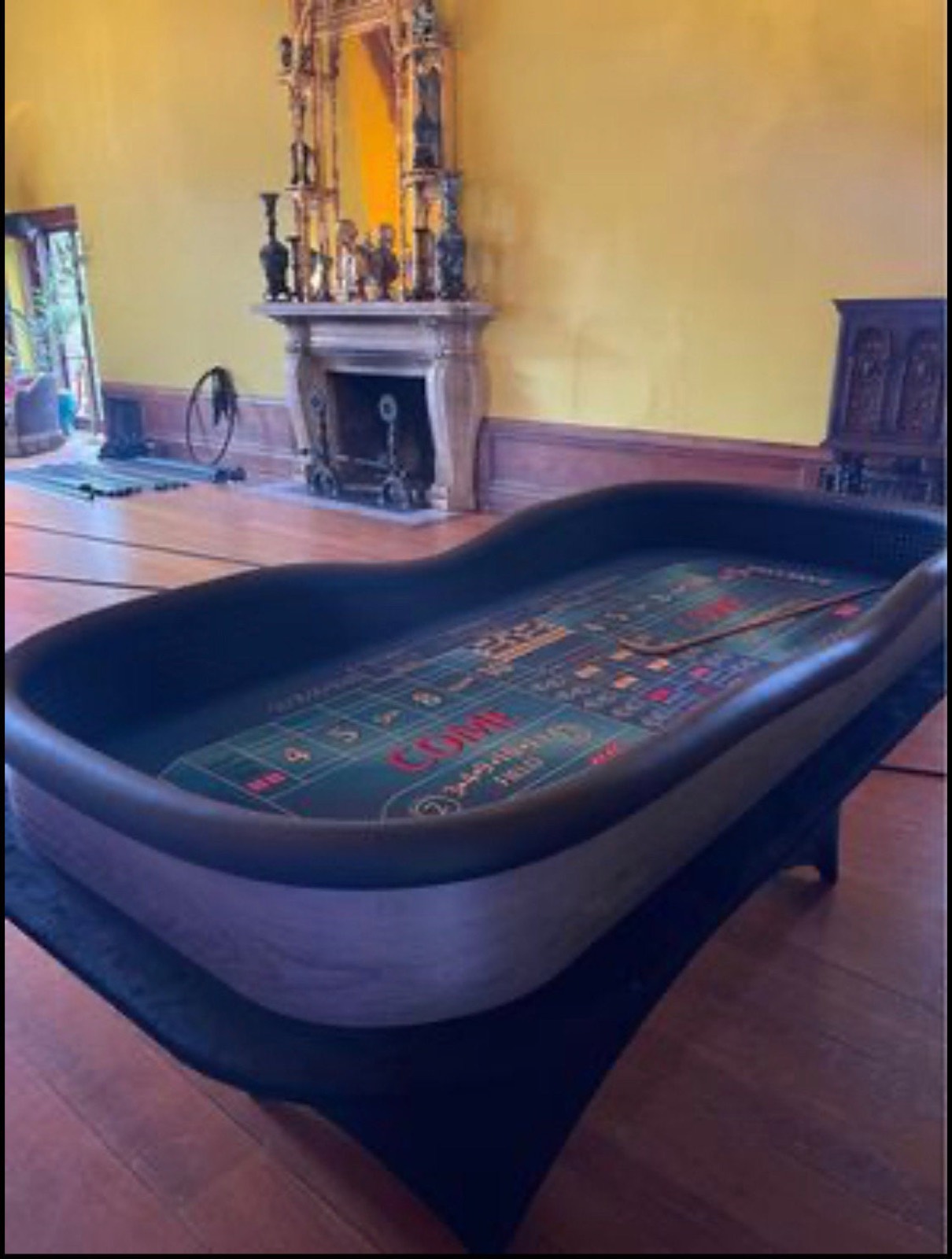 Photo 7 of 94-Inch Blue Craps Table with ATS Layout