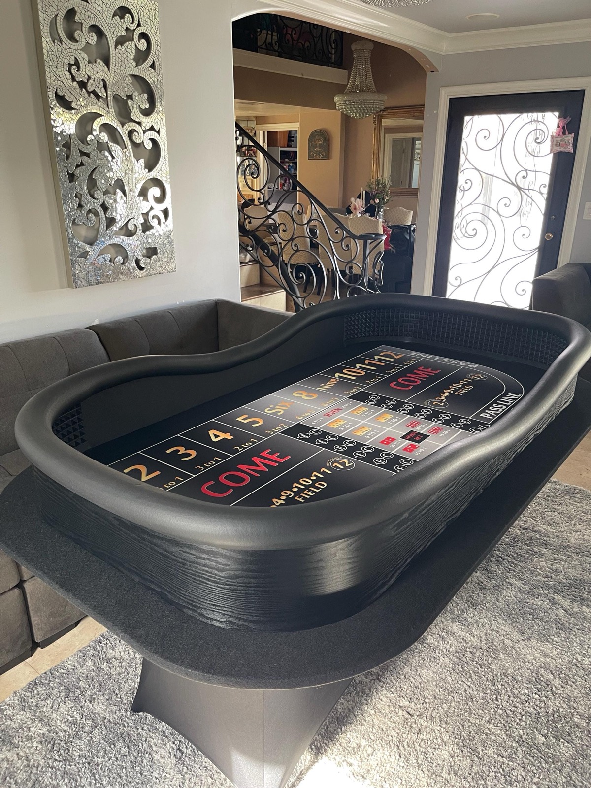 Photo 4 of Crapless Craps Table with Drink Ledge