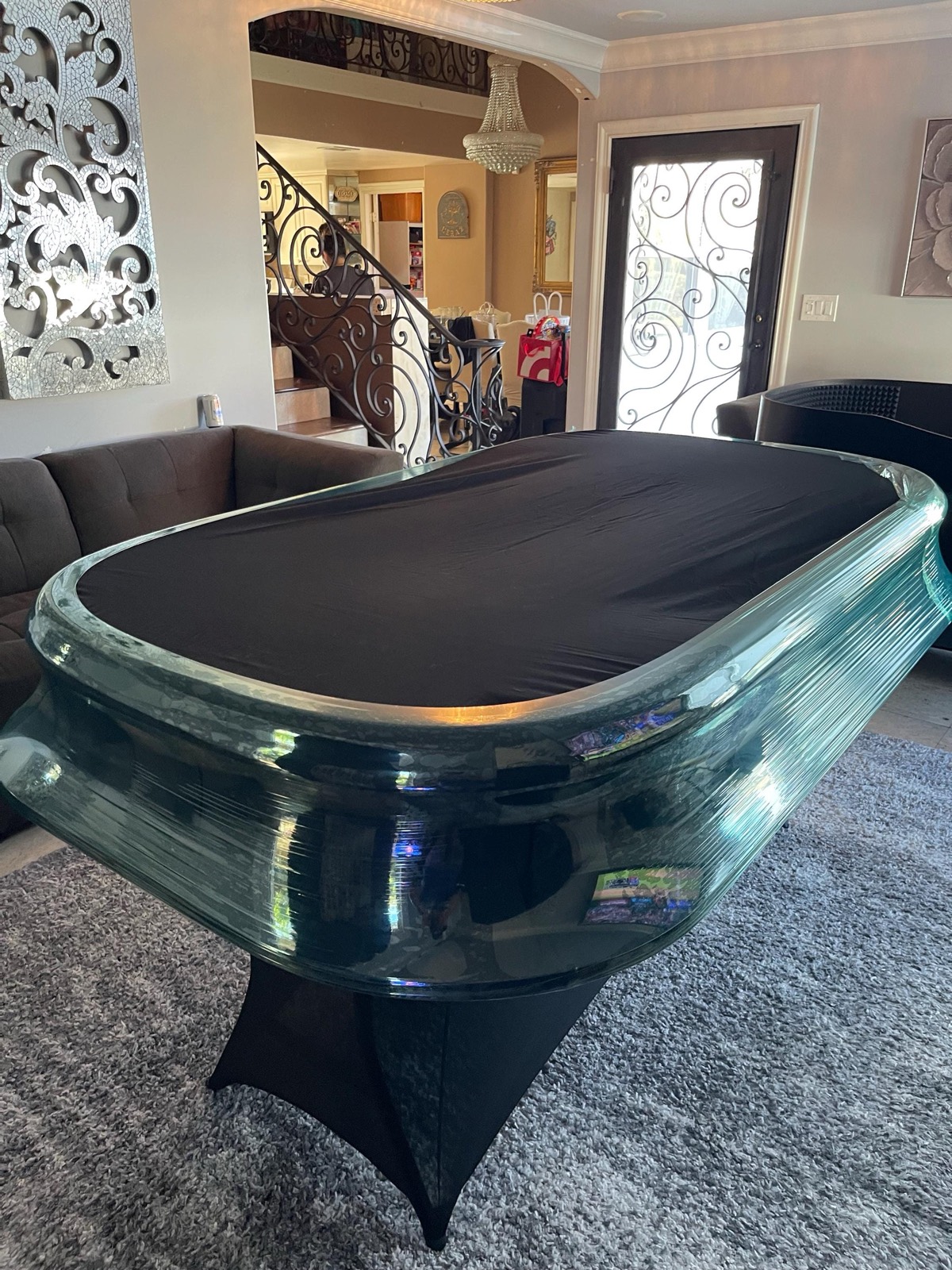Photo 7 of Personalized Craps Table with Drink Ledge