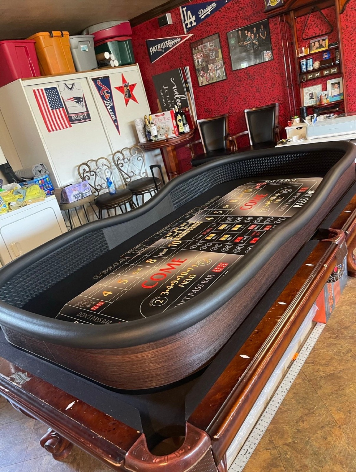 Photo 2 of Craps Table Top Insert for 8-Foot Pool Tables