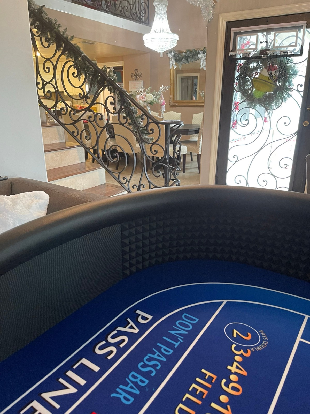 Photo 5 of Blue Craps Table with Marble Exterior