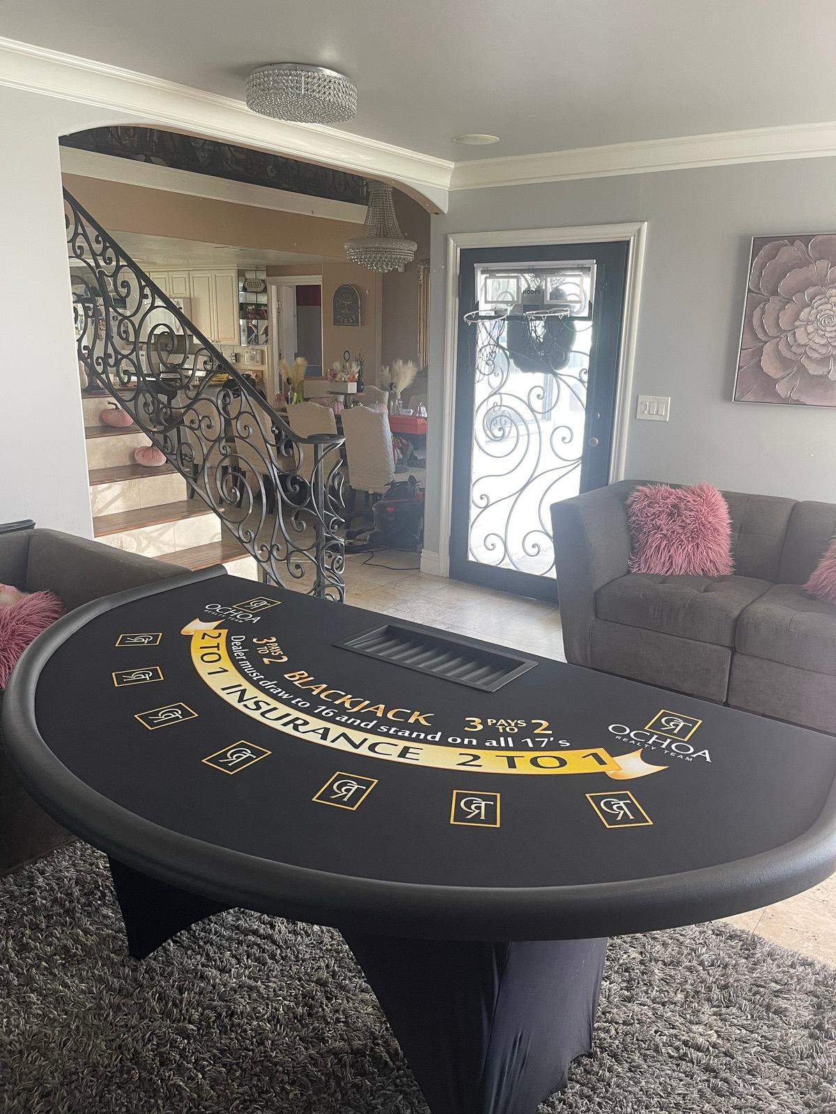Photo 7 of Custom Blackjack Table with Your Name or Logo