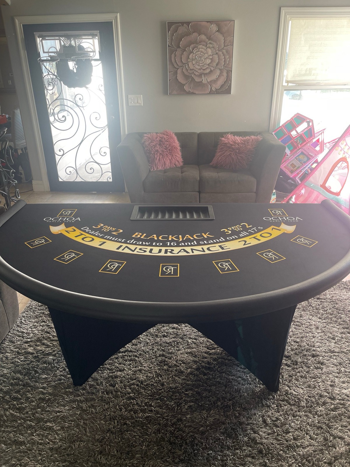 Photo 3 of Custom Blackjack Table with Your Name or Logo