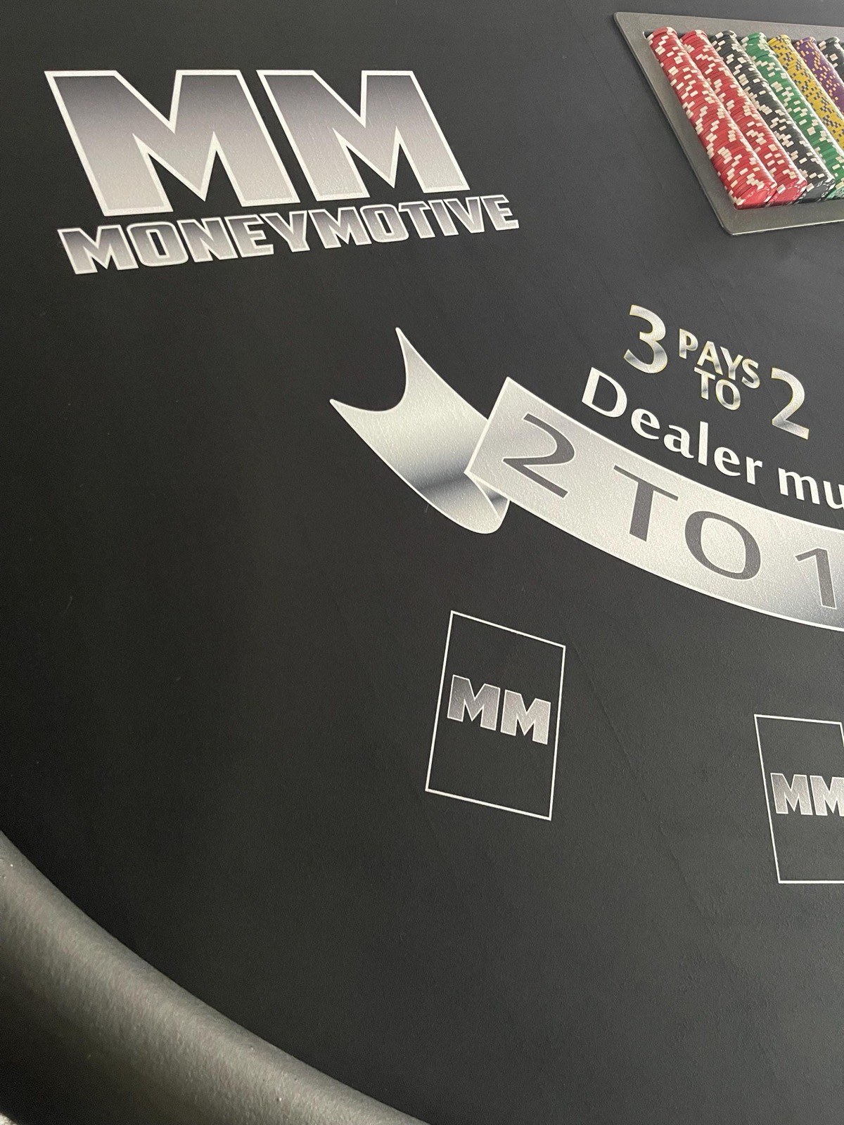 Photo 9 of Custom Blackjack Table with Your Name or Logo