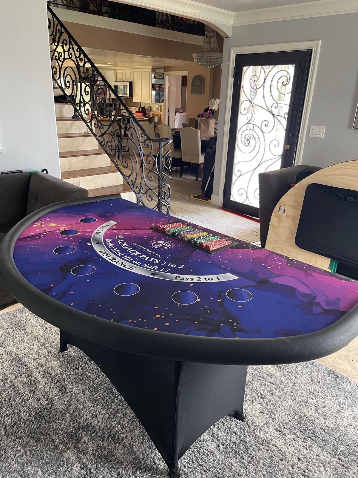 Photo 15 of Custom Blackjack Table with Your Name or Logo