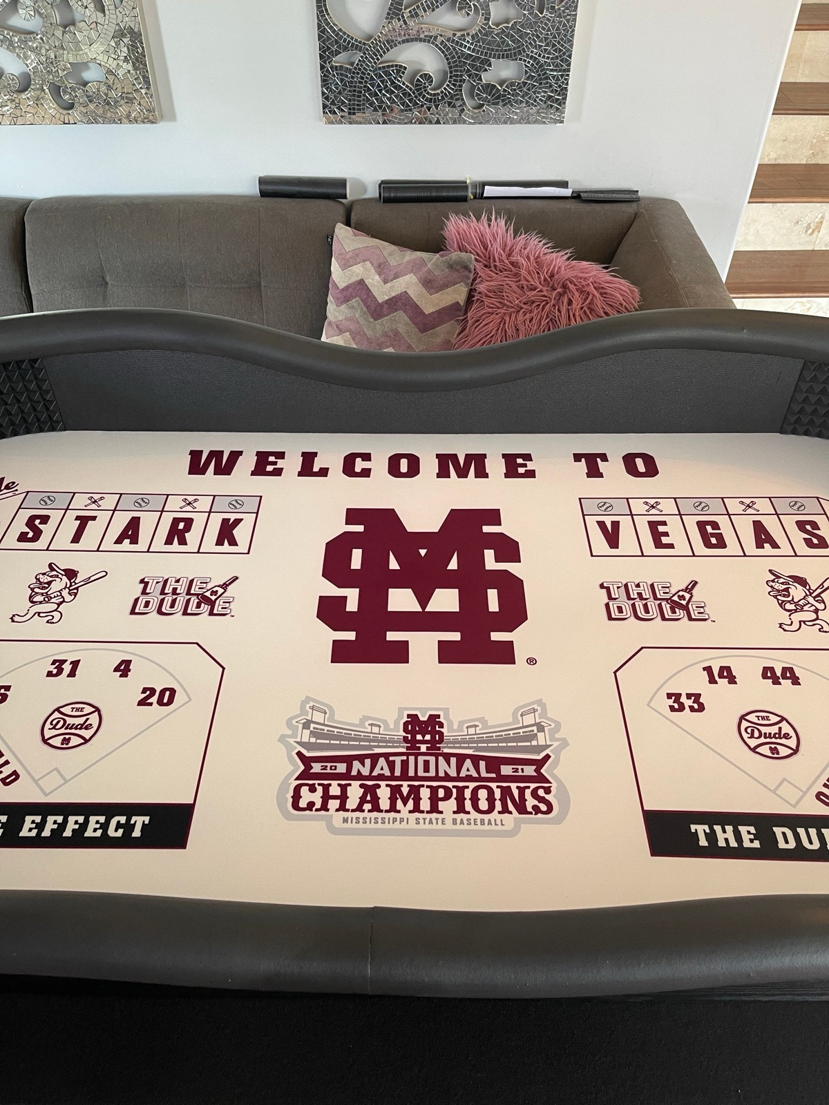 Photo 2 of Custom Craps Table and Layout