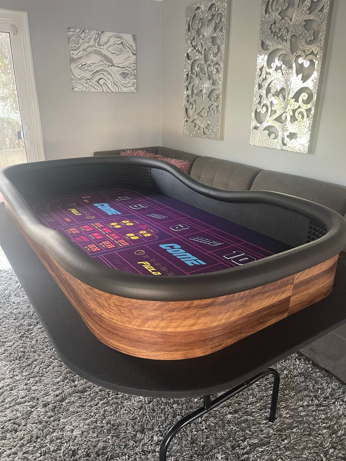 Photo 4 of Genesis Craps Table in Dark Brown