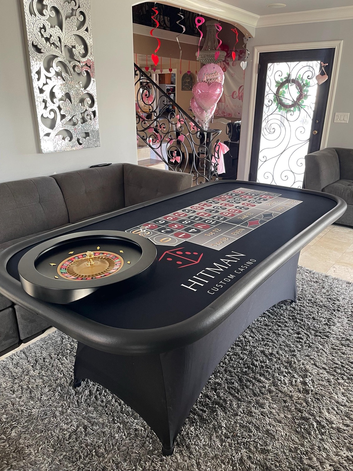 Photo 2 of Hitman Roulette Table with 20-Inch Wheel