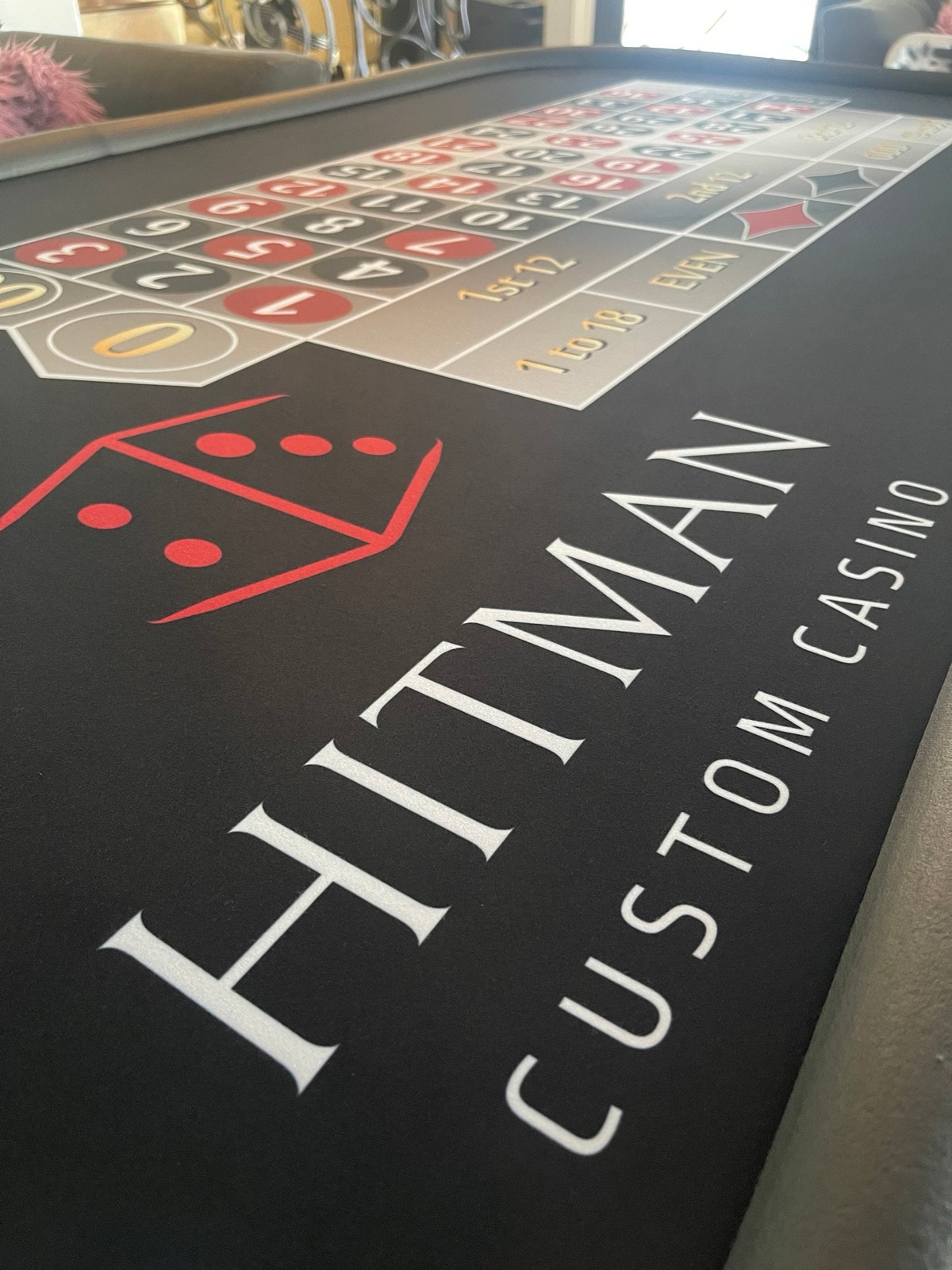 Photo 3 of Hitman Roulette Table with 20-Inch Wheel