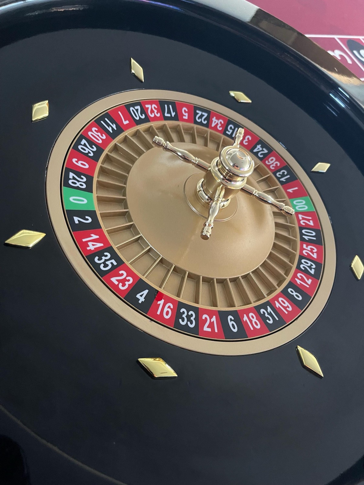 Photo 4 of Luxury Roulette Table with 20-Inch Wheel