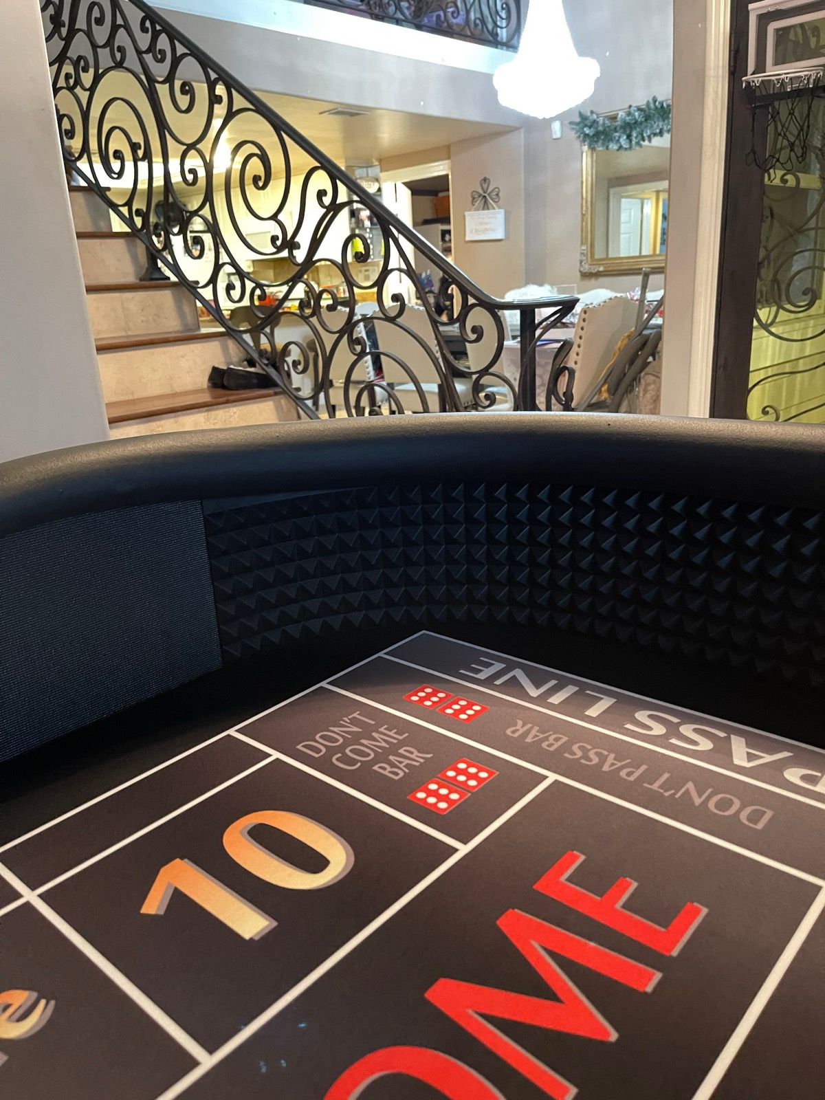 Photo 3 of Midnight Craps Table with Diamond Walls