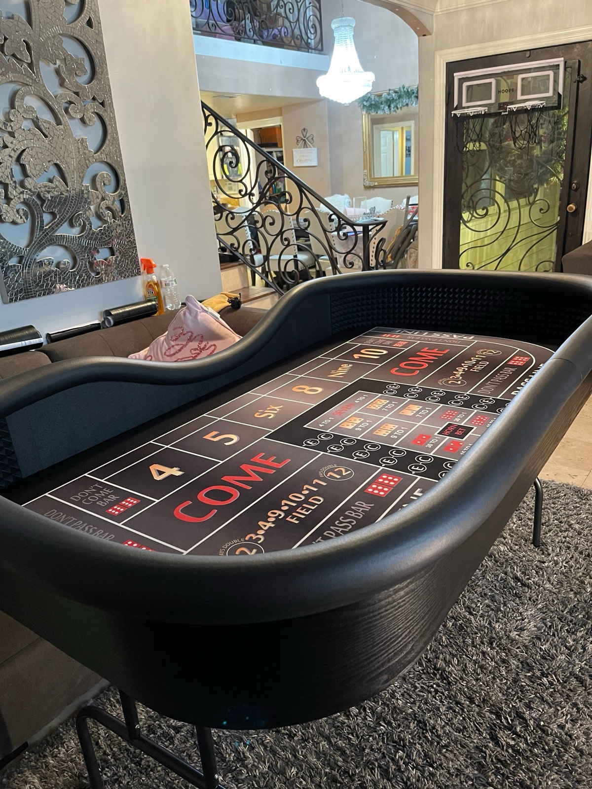 Photo 5 of Midnight Craps Table with Diamond Walls