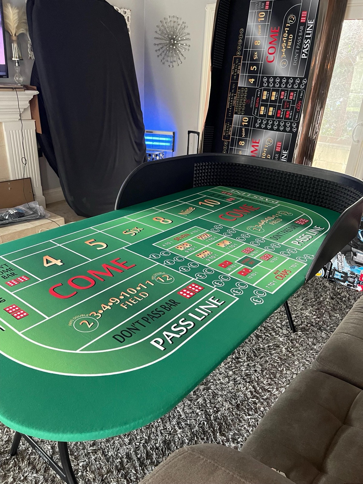 Photo 8 of Green Off the Diamond Wall Practice Table