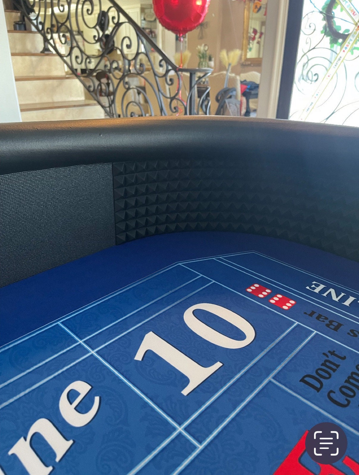Photo 12 of Blue Off the Diamond Wall Practice Table