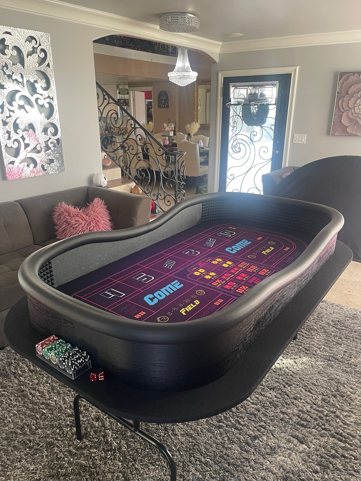 Photo 2 of Purple Genesis Craps Table