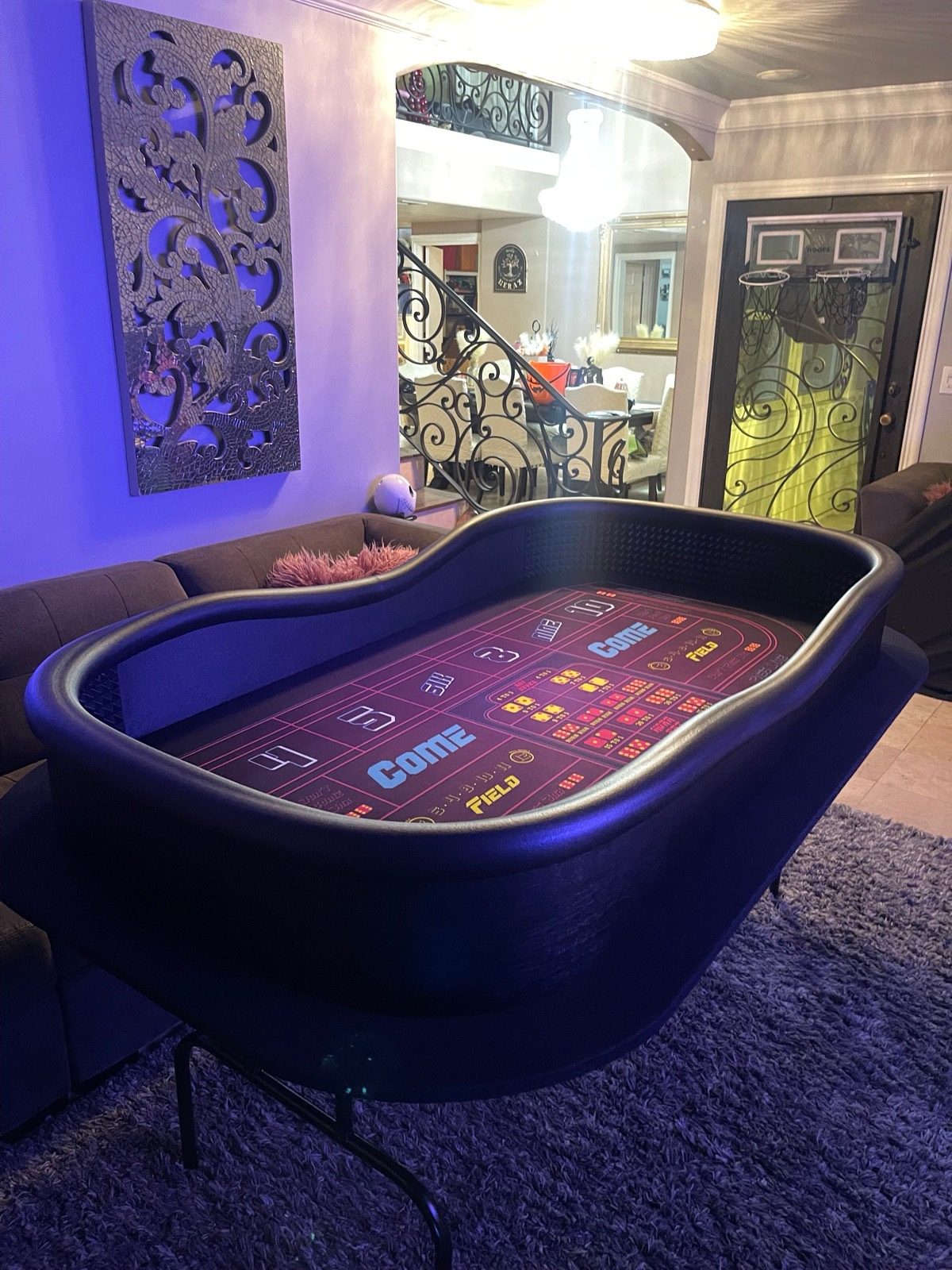 Photo 4 of Purple Genesis Craps Table