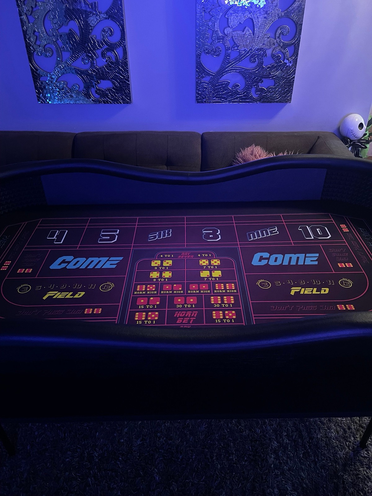 Photo 5 of Purple Genesis Craps Table