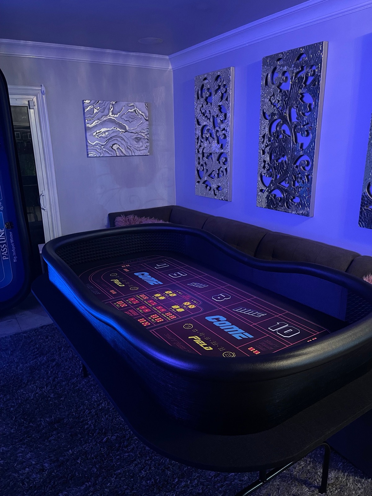 Photo 6 of Purple Genesis Craps Table
