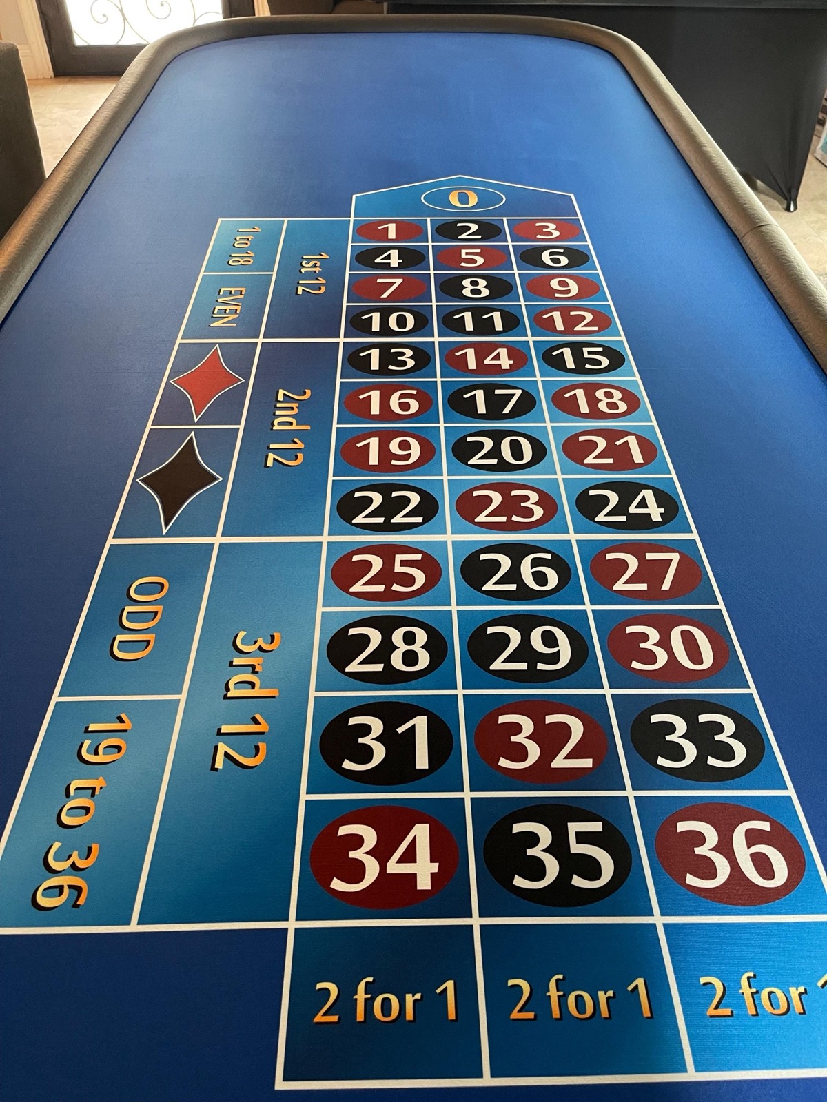 Photo 3 of Single Zero Roulette Table