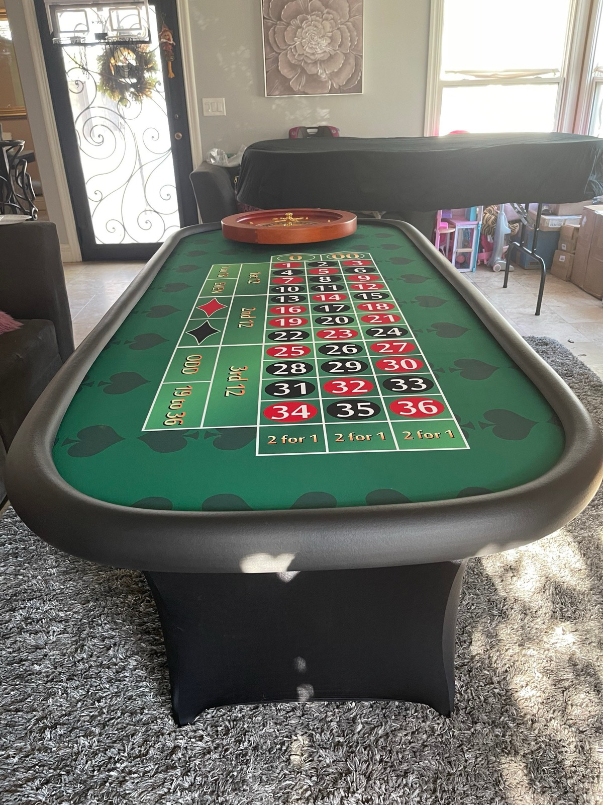 Photo 5 of Roulette Table with 20-Inch Wheel