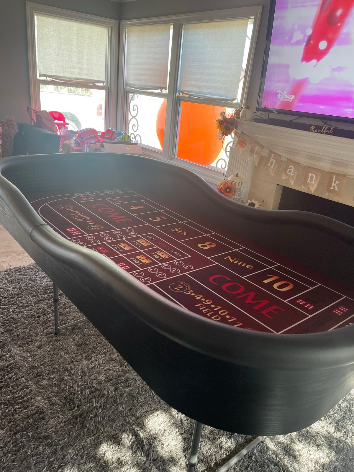 Photo 5 of Sharp Burgundy Craps Table